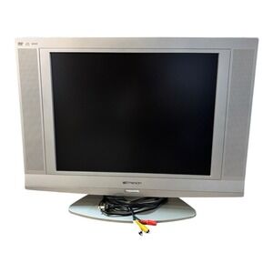 Emerson 20" LCD TV LD200EM8 Retro Gaming S-Video TESTED & WORKING (DVD BROKEN)